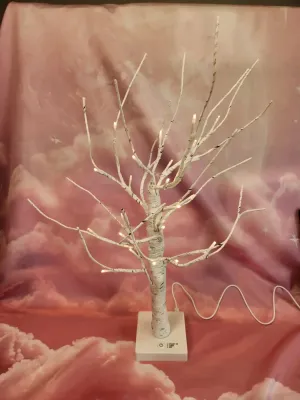 20 Inch Light-up LED Birch Tree