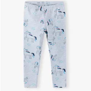 5.10.15 Rainbow Unicorn Light Grey Legging 11328