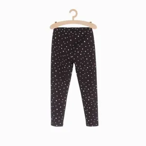 5.10.15 Small Hearts & Shape Black Legging 11334