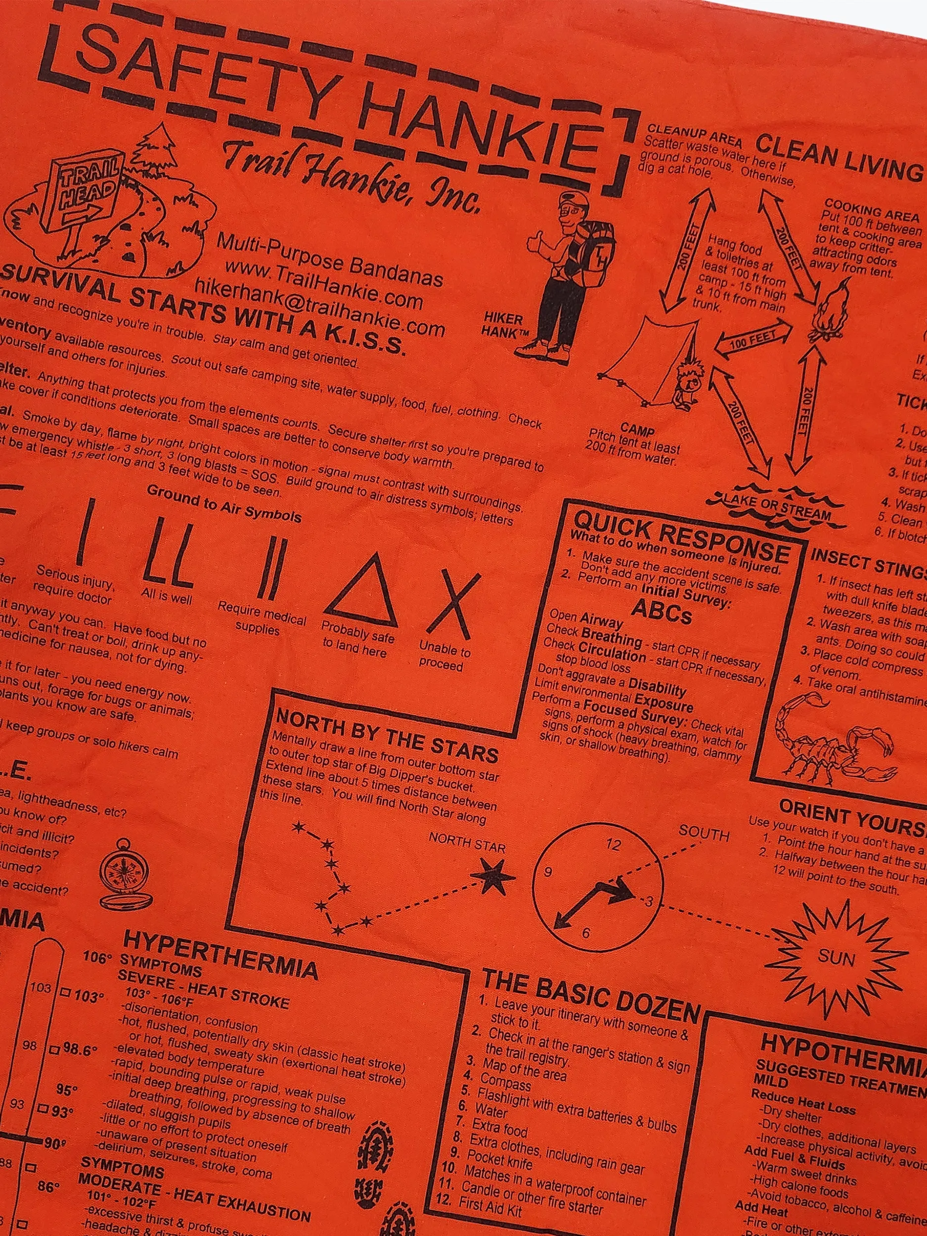 Bandana - Trail Safety
