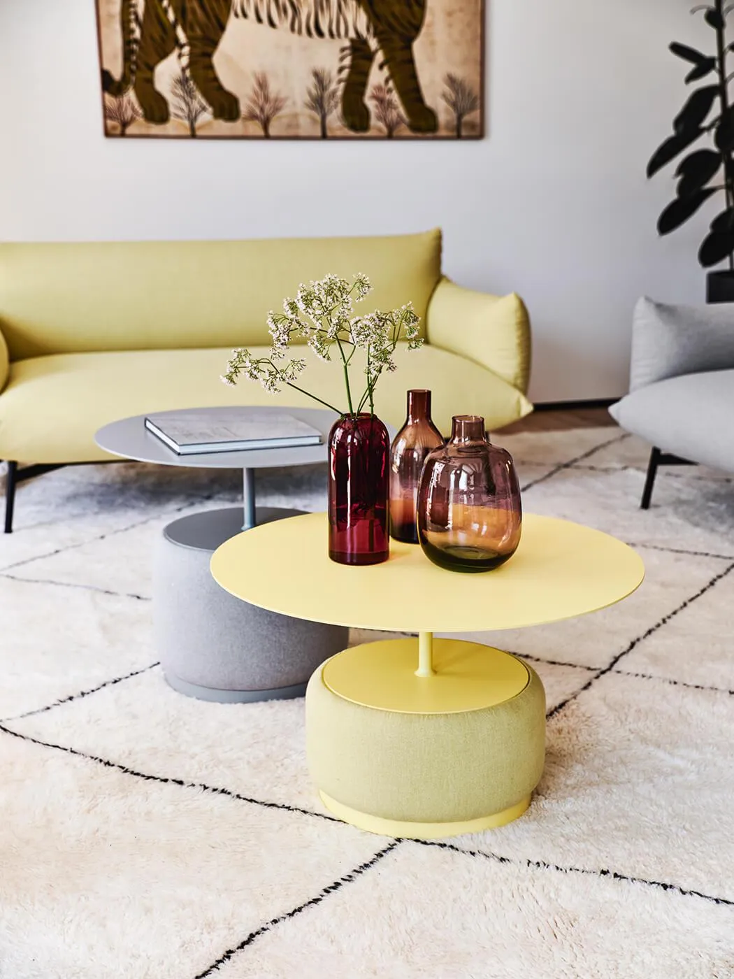 Bloom Sound-Absorbing Coffee Table by Midj