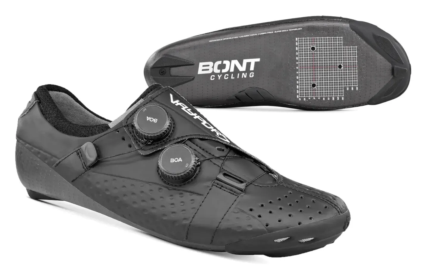 Bont Vaypor S Carbon Road Shoe Black