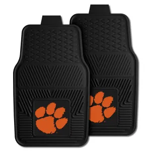 Clemson Tigers Heavy Duty Car Mat Set - 2 Pieces