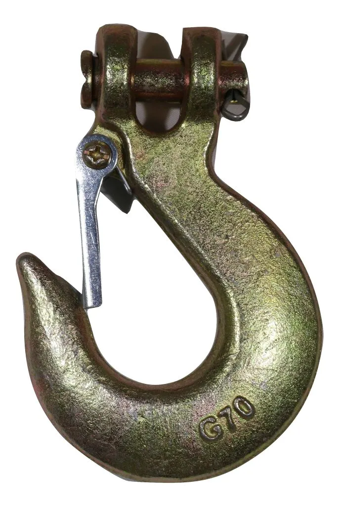 Clevis Slip Hook 5/16" with Latch - Grade 70 | QTY 10