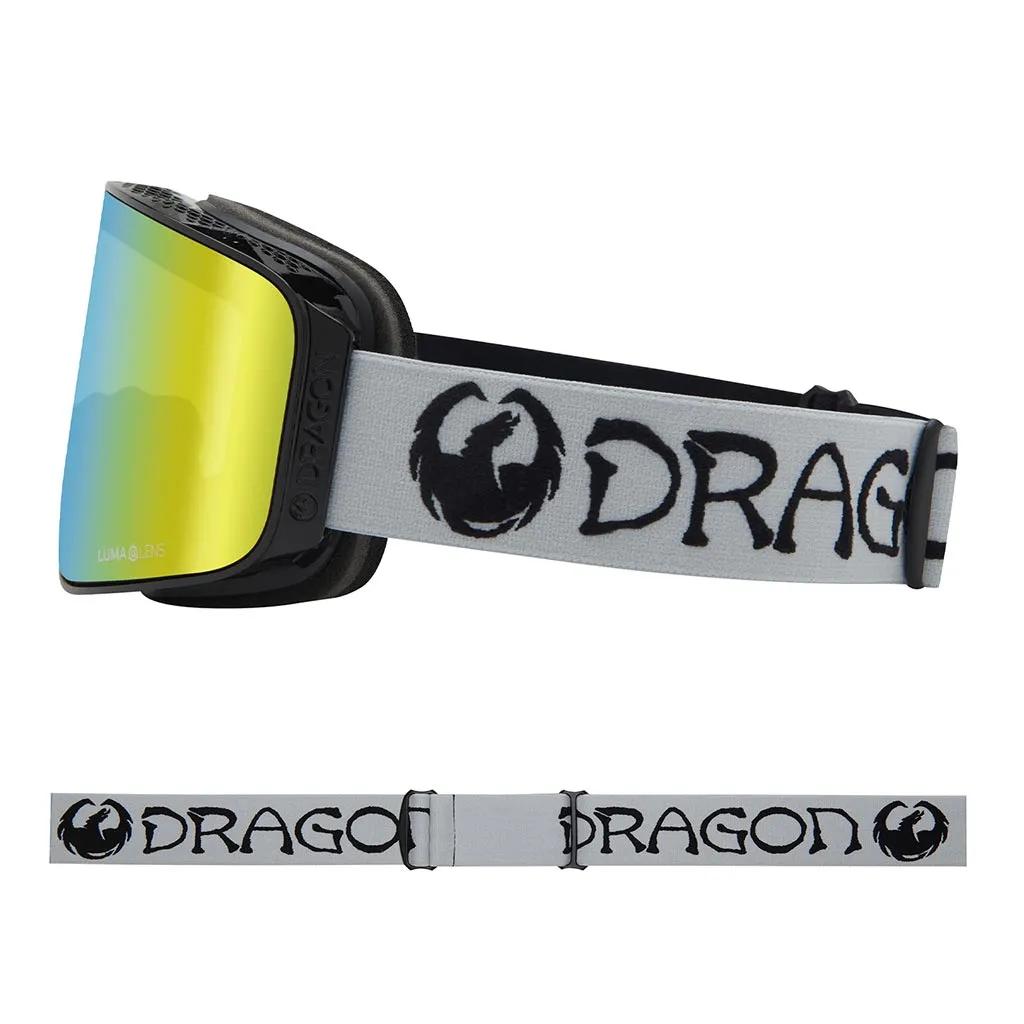 Dragon 2024 NFX Mag OTG Goggle   Extra Lens - Classic Grey/Gold Ion