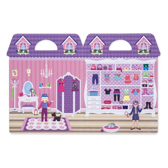 Dress Up Puffy Sticker Play Set