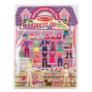 Dress Up Puffy Sticker Play Set