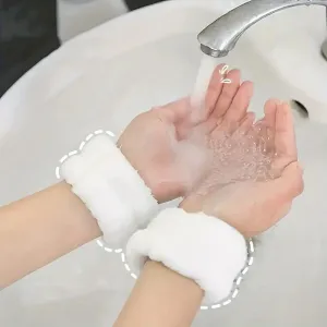 Face Washing Wrist With Sweat Wiping Bracelet Absorbing Sleeve