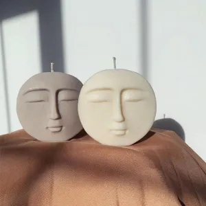 Frosty Face Candle Silicone Mold