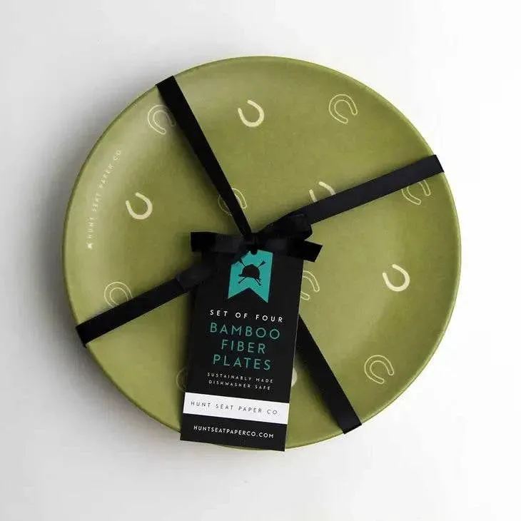 Hunt Seat Paper Co. - Lucky Side Plate - Set of Four