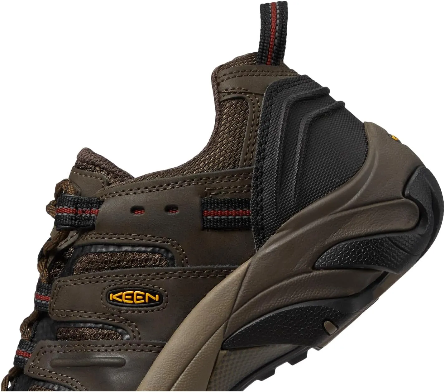 Lansing Low KEEN Utility Sneaker in Cascade Brown/Fired Brick