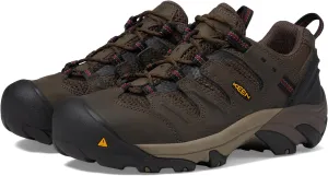 Lansing Low KEEN Utility Sneaker in Cascade Brown/Fired Brick