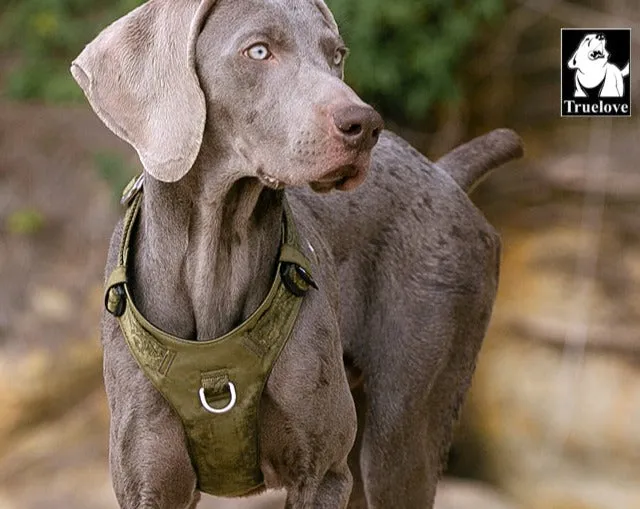 Lightweight Harness Army Green 2XS For Dogs
