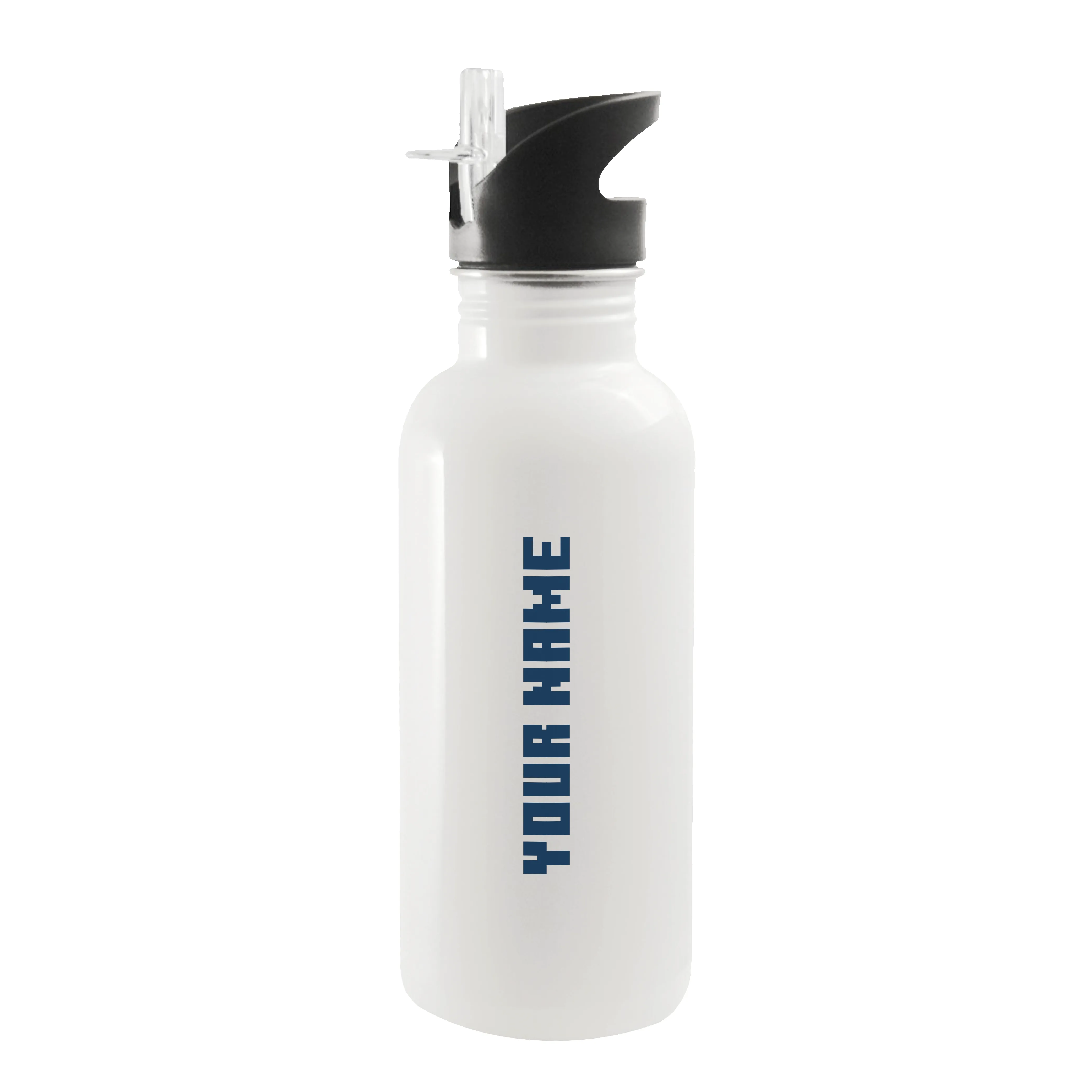Minecraft Never Ending Adventure Personalized 20 oz Screw Top Water Bottle