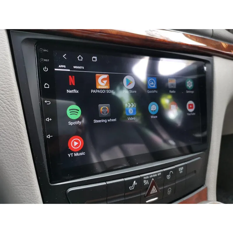 Navtech KK2002 9" Inch Mercedes Benz E-Class,CLS W211 Carplay,Android OEM Radio