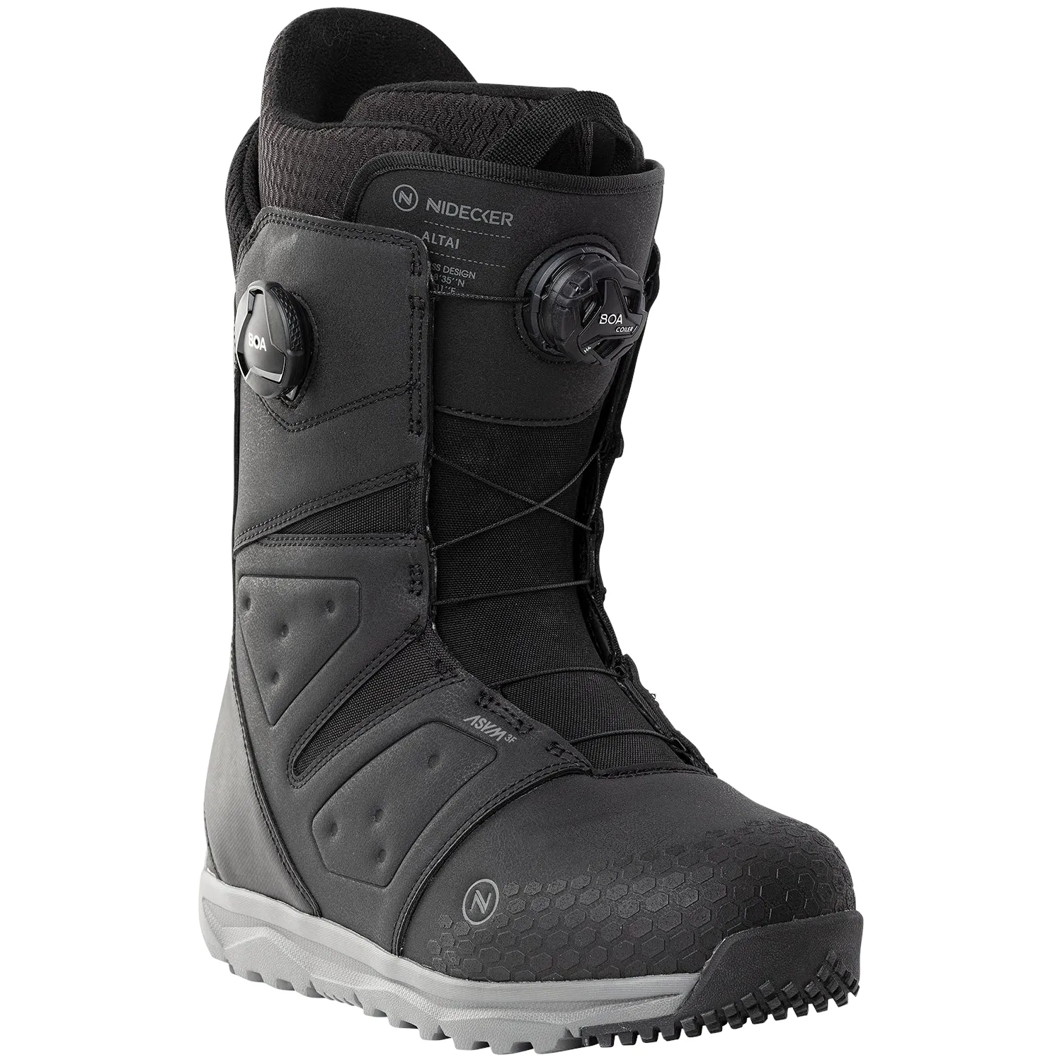 Nidecker Altai 2023 snowboard boots, black