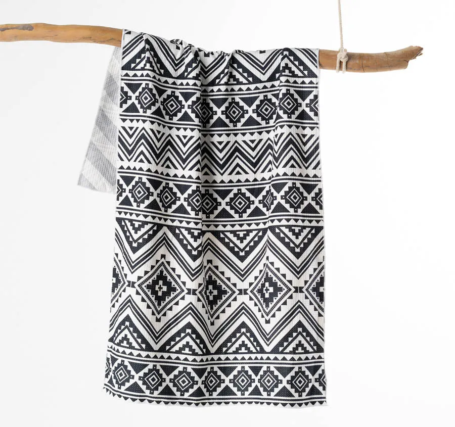Sand Free 80x160cm Towel 4 in 1 Patterns on Patterns