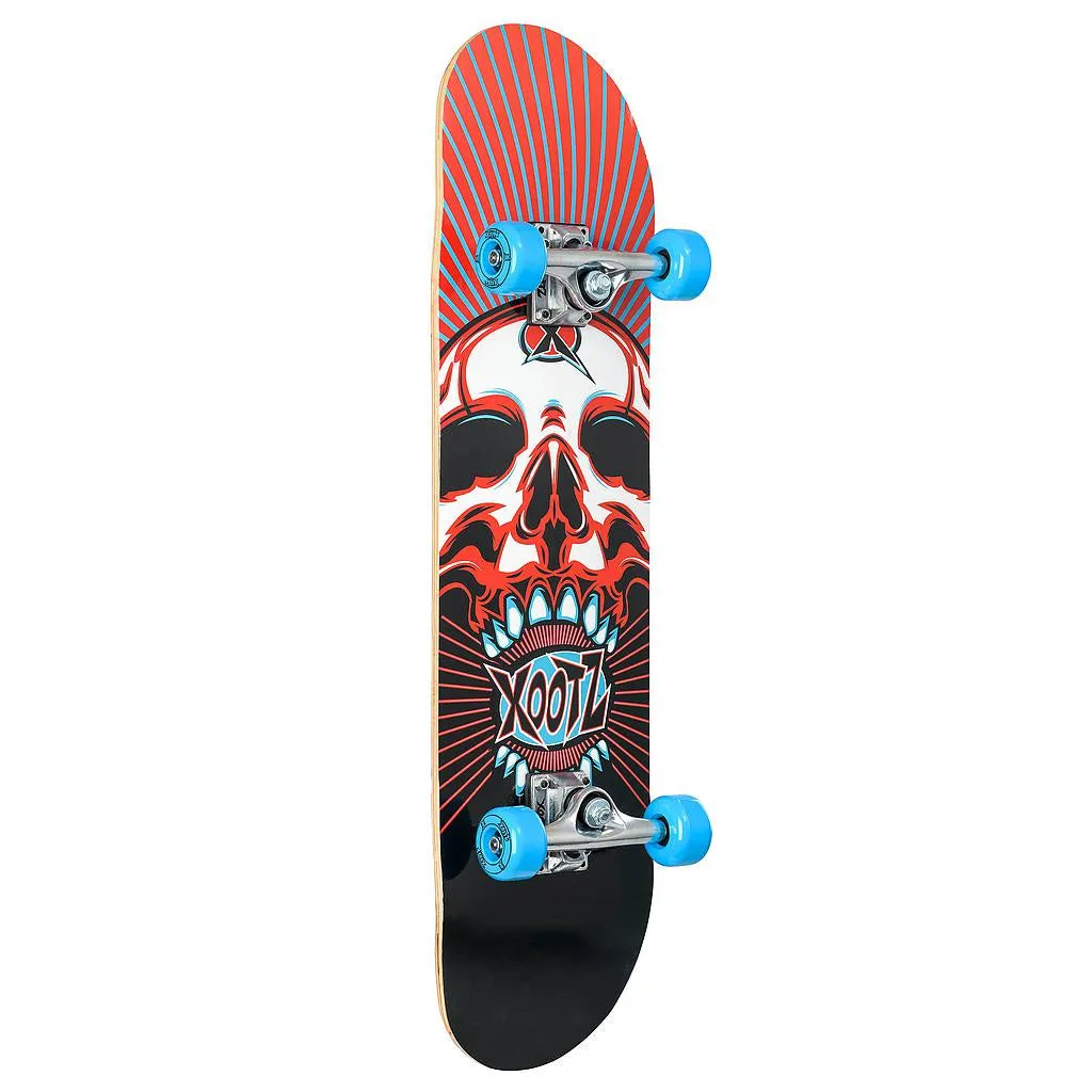 Skateboard - Xootz Doublekick Skateboard 31" - Skull