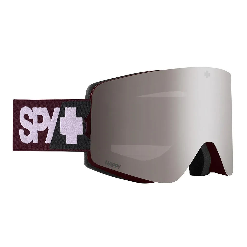 Spy 2024 Marauder SE Goggle   Extra Lens - Merlot/Happy Silver Mirror
