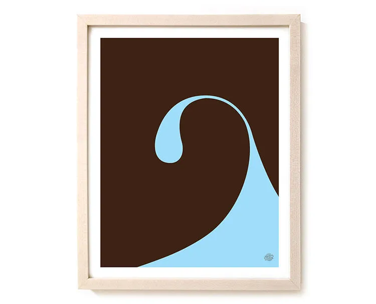 Surfing Art Print "Arco Wave"