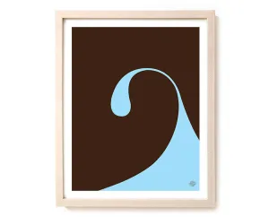 Surfing Art Print "Arco Wave"