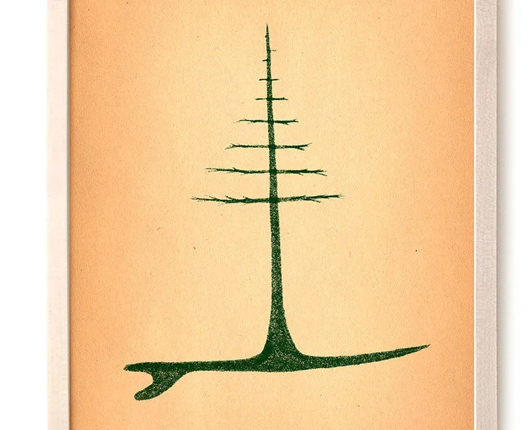 Surfing Art Print "Grow"