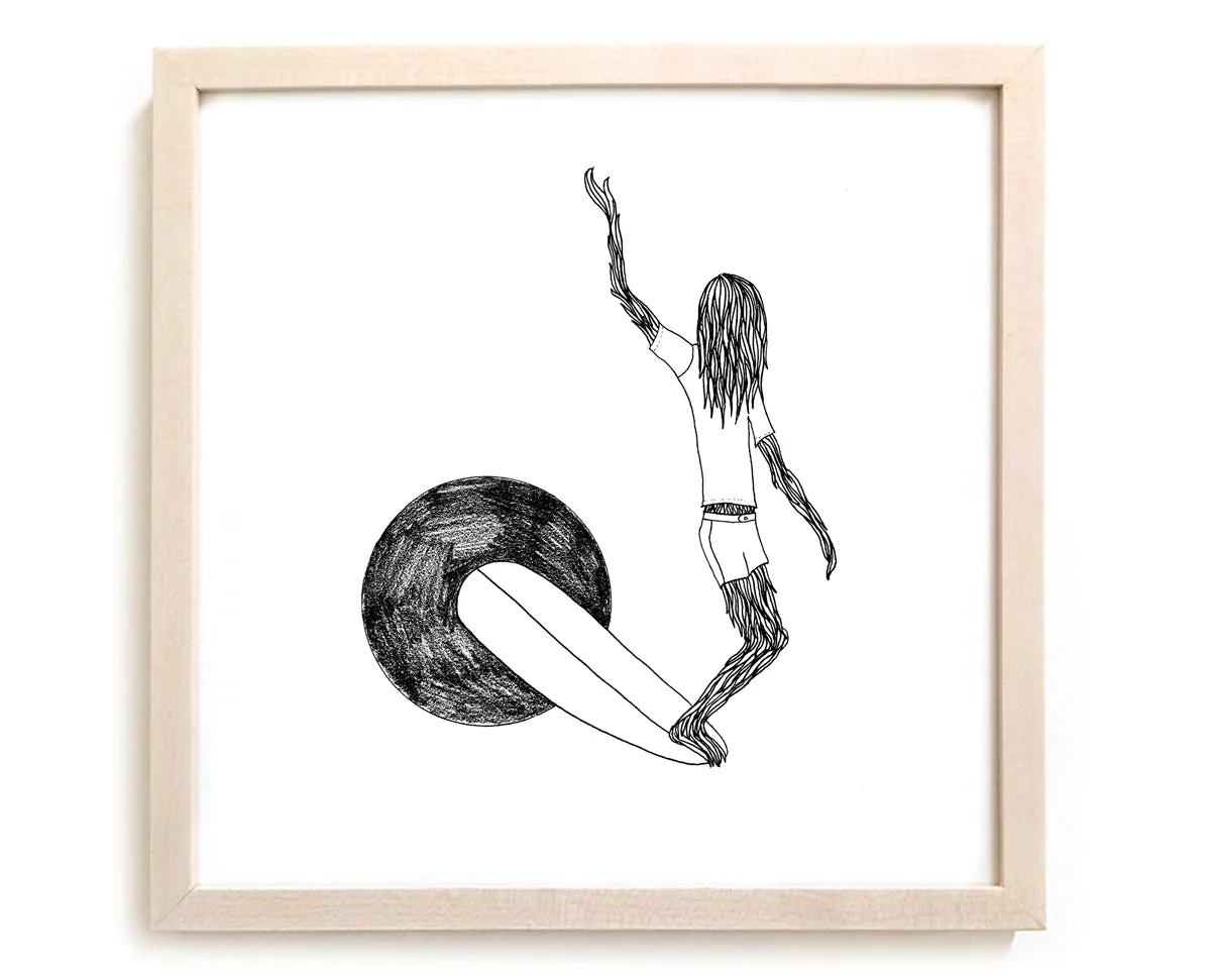 Surfing Art Print "Harry"