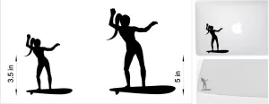 Surfing Sticker Decal #57016