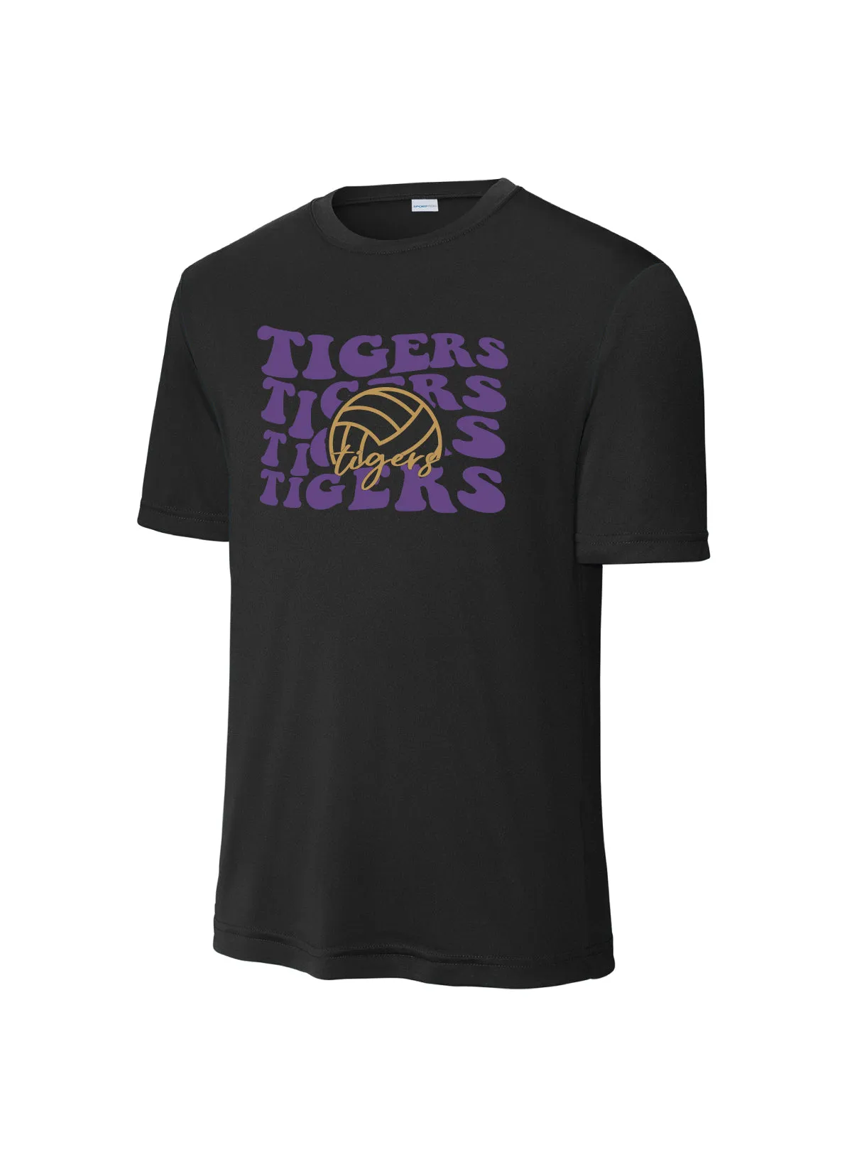 Tigers Volleyball Short Sleeve Tee
