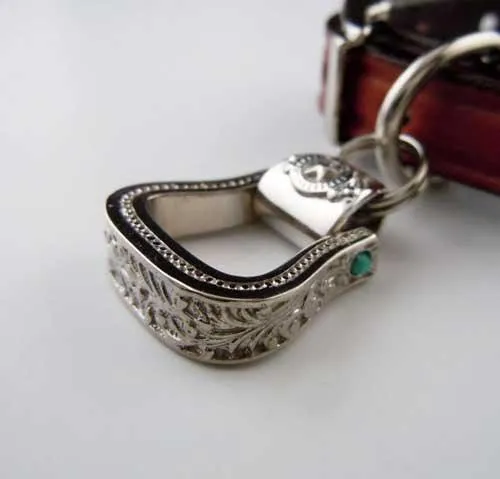 Western Stirrup Leather Bracelet