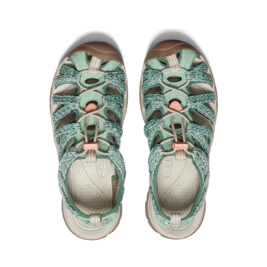 Women's Whisper - Granite Green/Peach Parfait