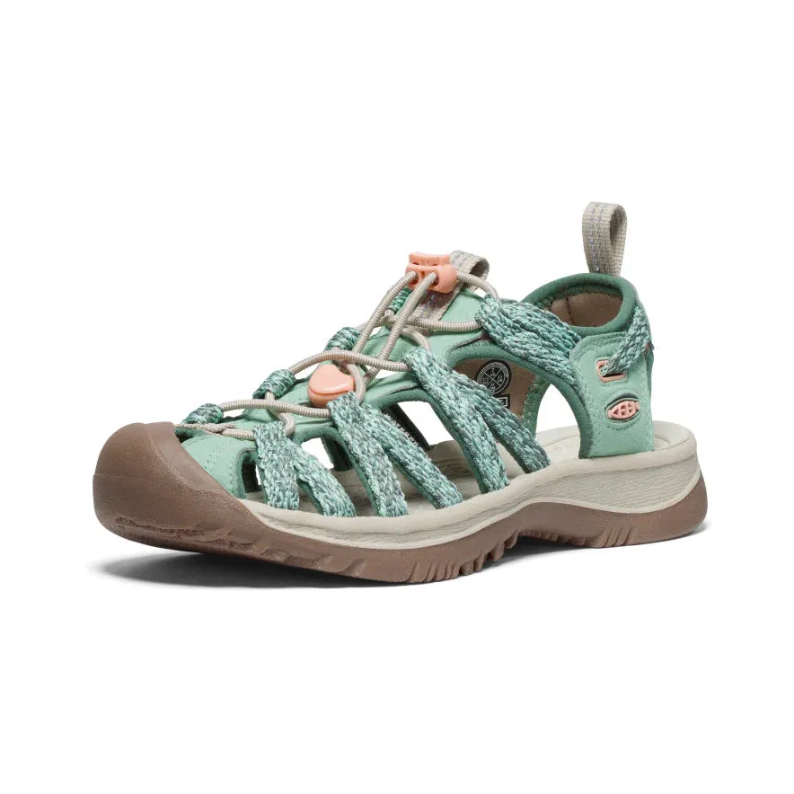 Women's Whisper - Granite Green/Peach Parfait