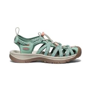 Women's Whisper - Granite Green/Peach Parfait